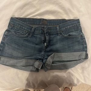 Citizens of humanity jean shorts, 28